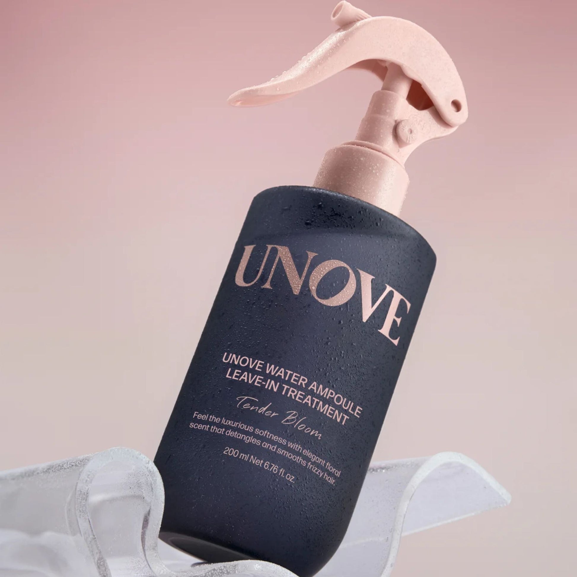UNOVE Water Ampoule Leave In Treatment nenuplaunama plaukų esencija 1