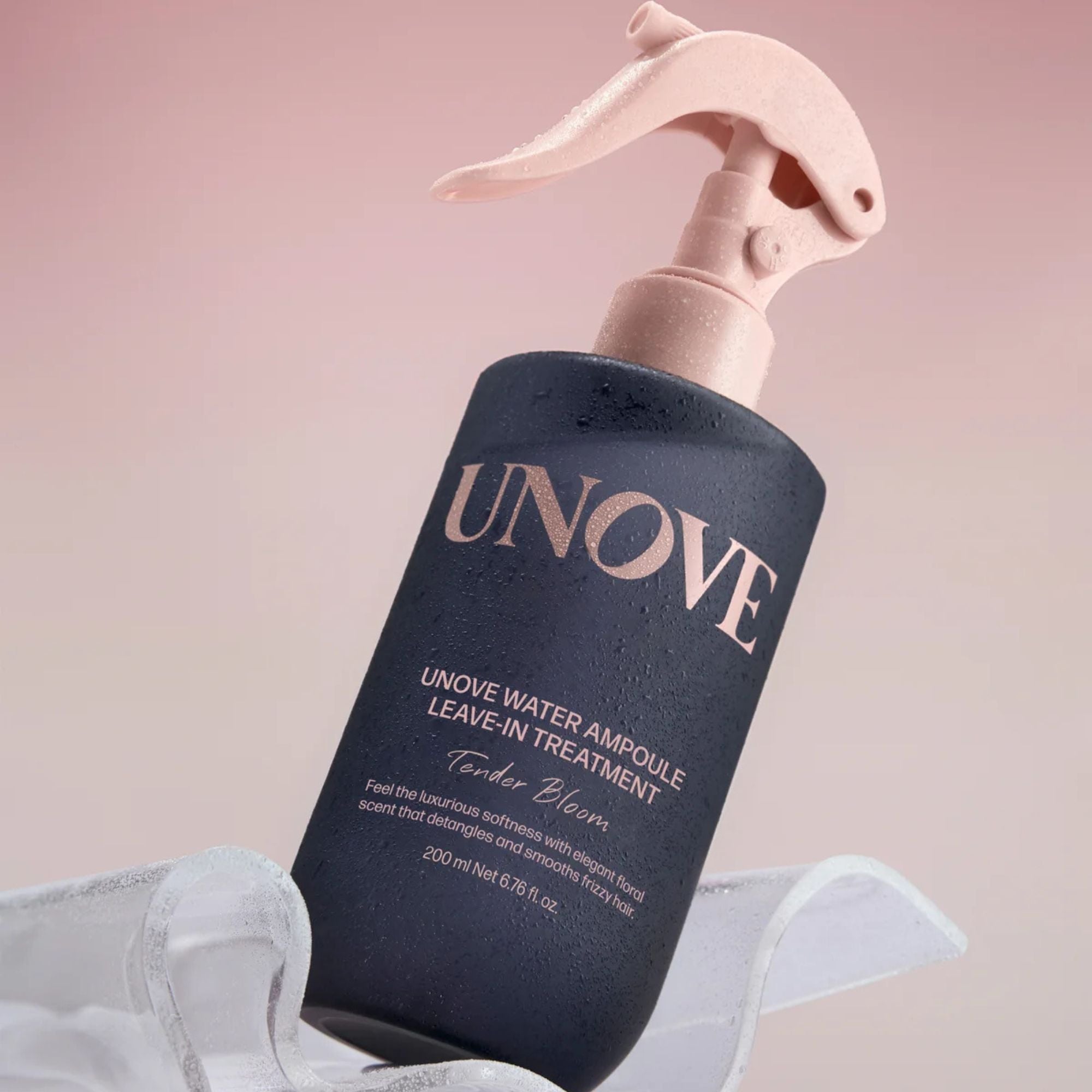 UNOVE Water Ampoule Leave In Treatment nenuplaunama plaukų esencija 1