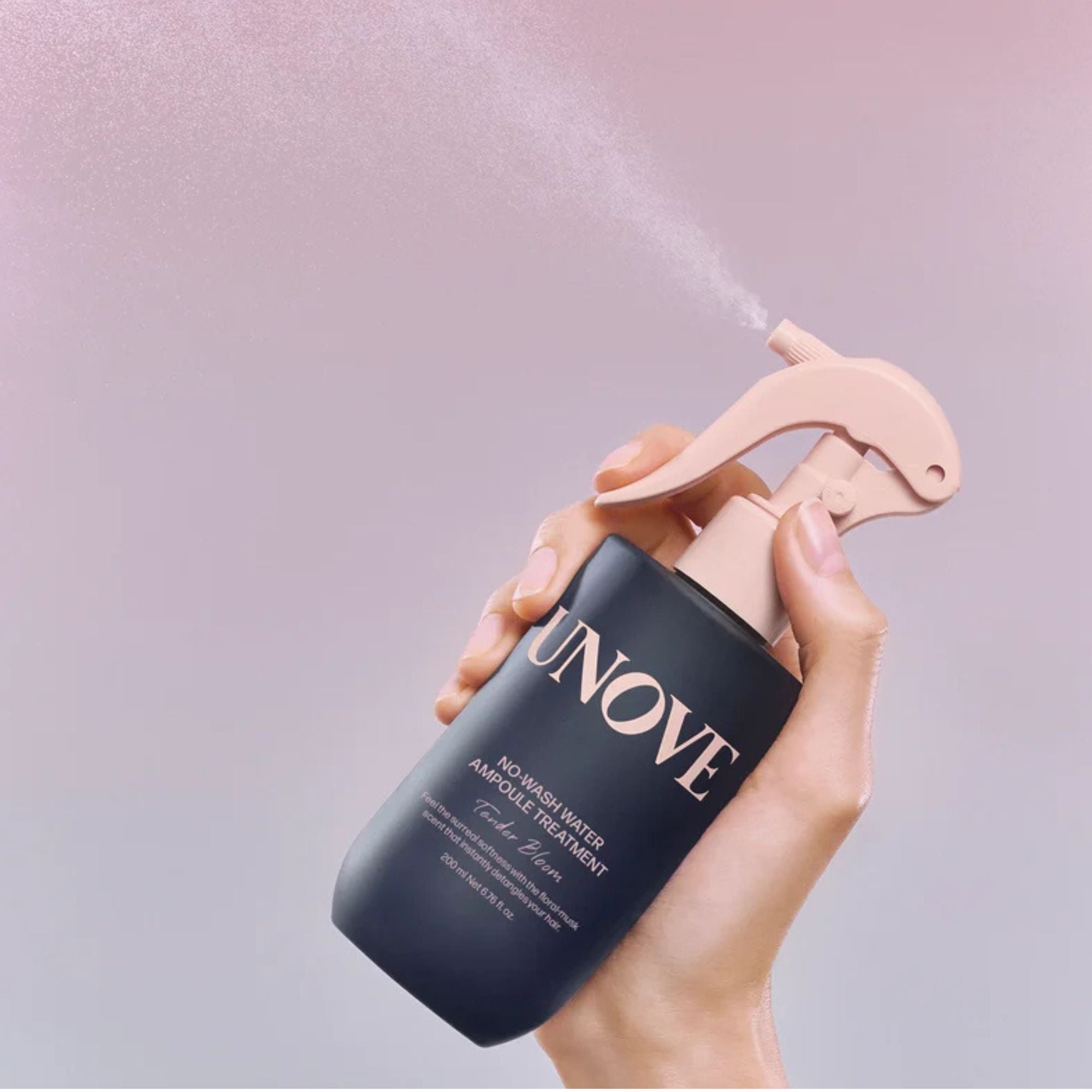 UNOVE Water Ampoule Leave In Treatment nenuplaunama plaukų esencija 2