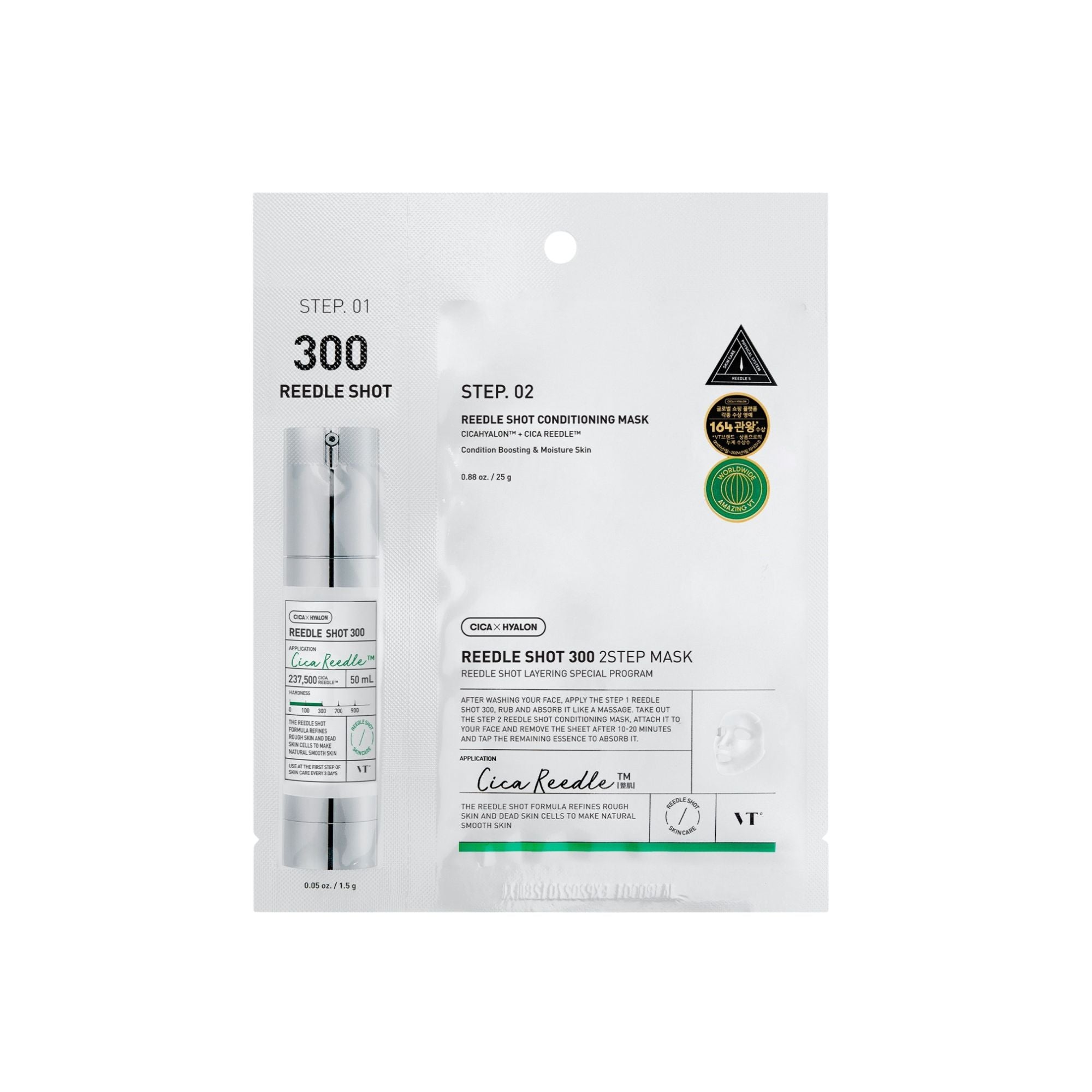 VT Cosmetics Reedle Shot 300 2 Step Mask