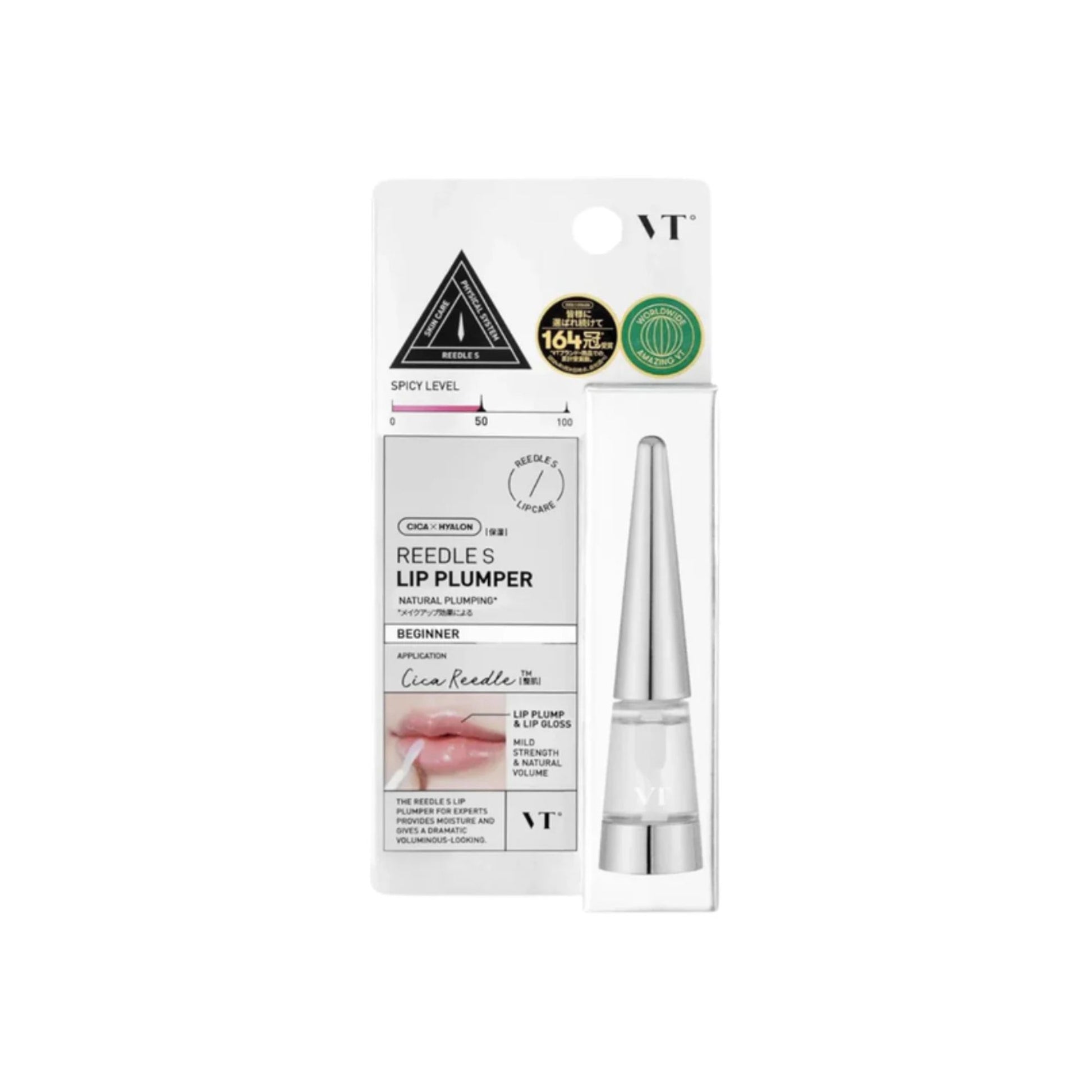 VT Cosmetics Reedle Shot Lip Plumper Beginner lūpų putlintojas 2