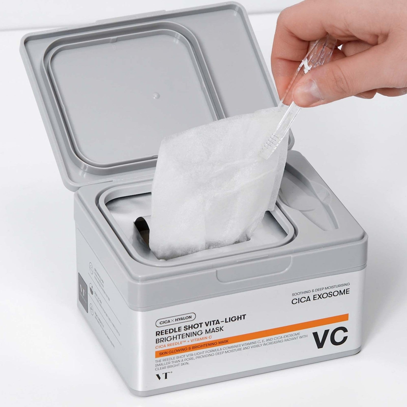 VT Cosmetics Reedle Shot Vita-Light Brightening Mask veido kaukės 3