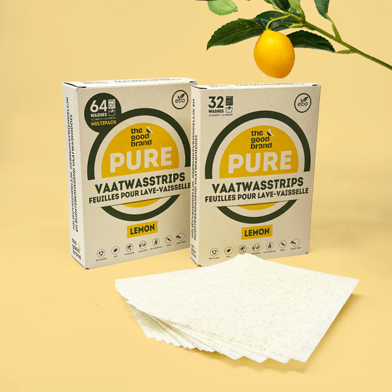 The Good Brand Dishwasher Sheets Lemon indaplovės juostelės