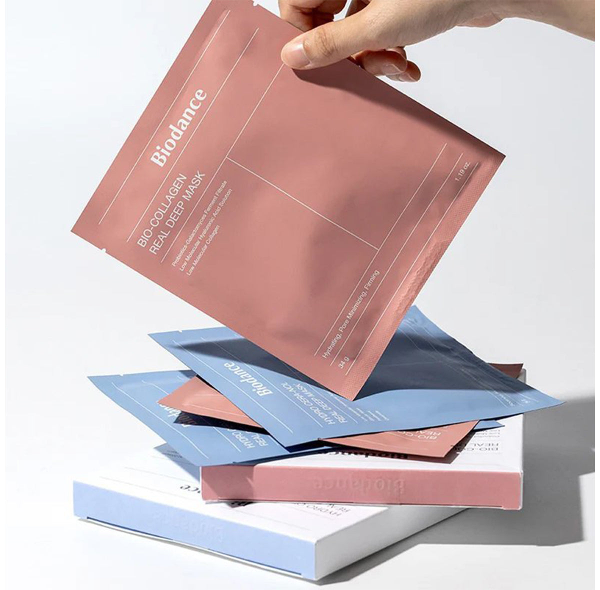 BIODANCE "Bio-Collagen Real Deep Mask" veido kaukė su kolagenu
