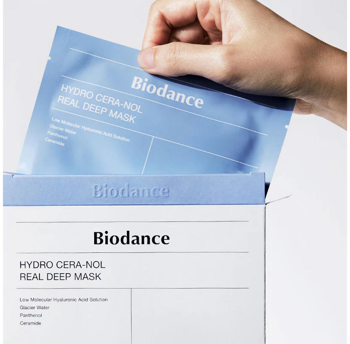 BIODANCE "Hydro Cera-nol Real Deep Mask" veido kaukė su keramidais