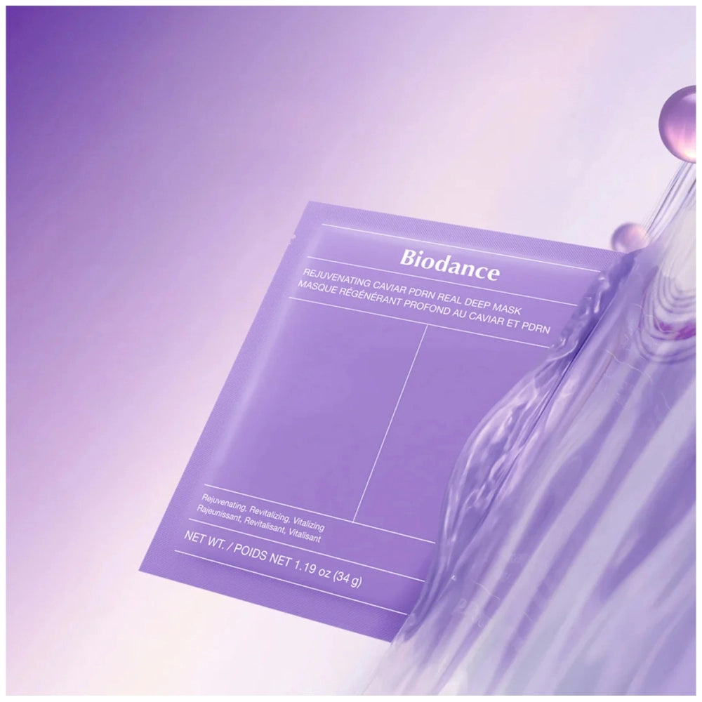 "Rejuvenating Caviar PDRN Real Deep Mask" veido kaukė su ikrų ekstraktu ir PDRN