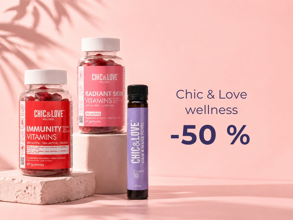 -50 % Chic&Love wellness atrinktiems maisto papildams