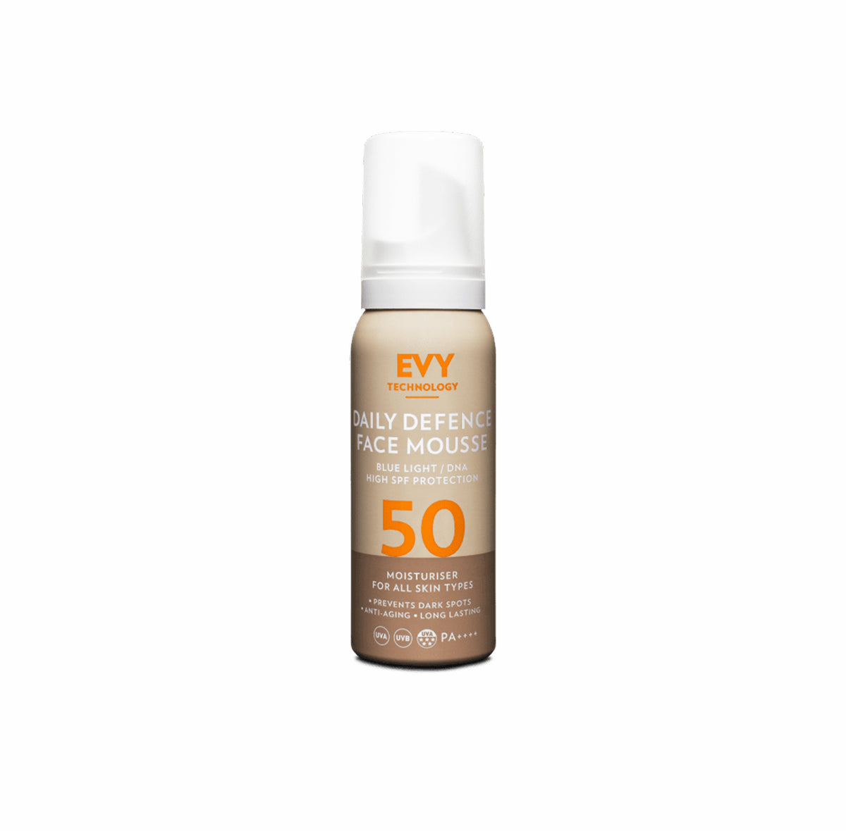  EVY Putos kasdienei veido apsaugai nuo saulės SPF 50 – 75 ml