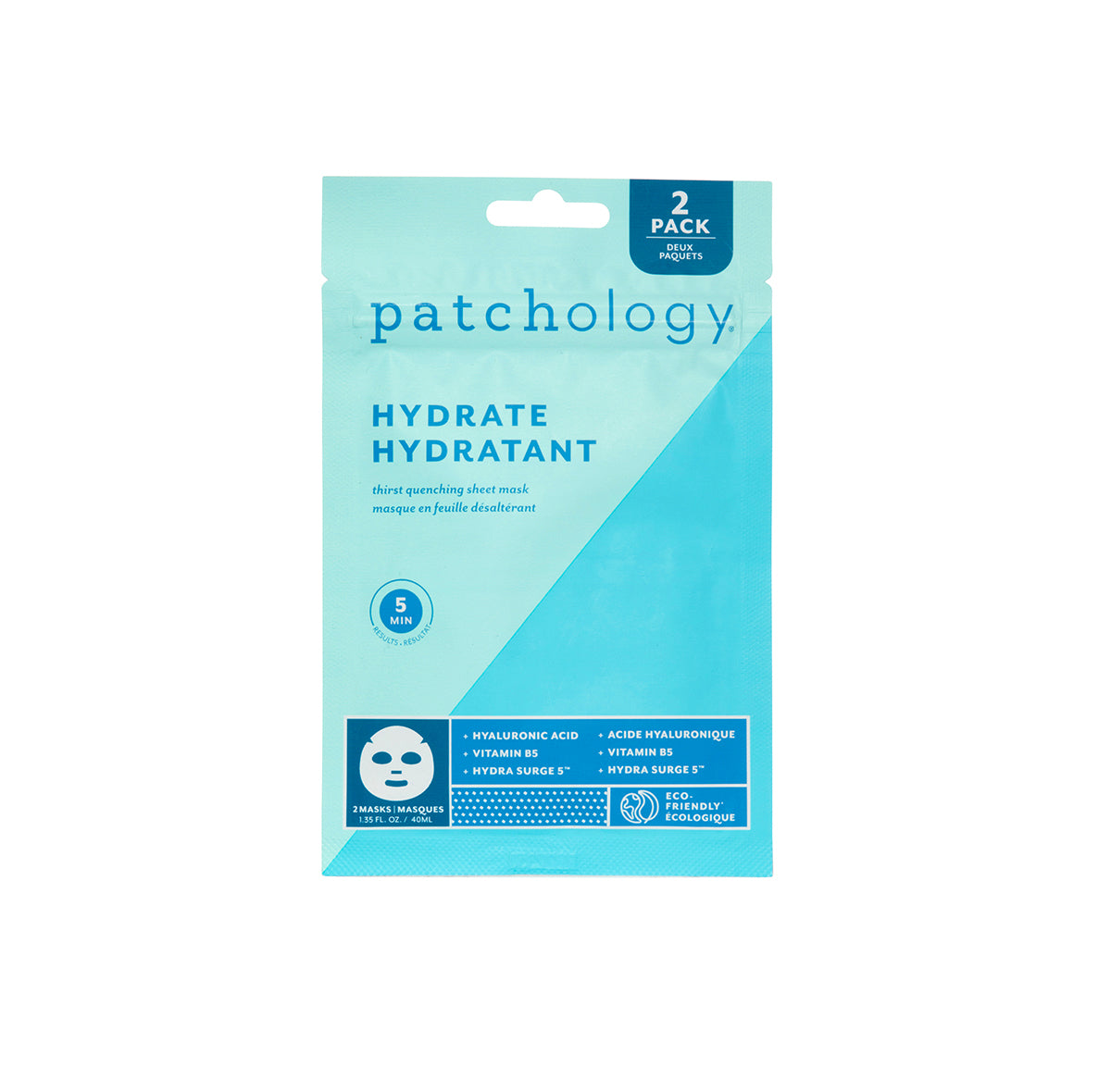 Flashmasque® drėkinančios veido kaukės