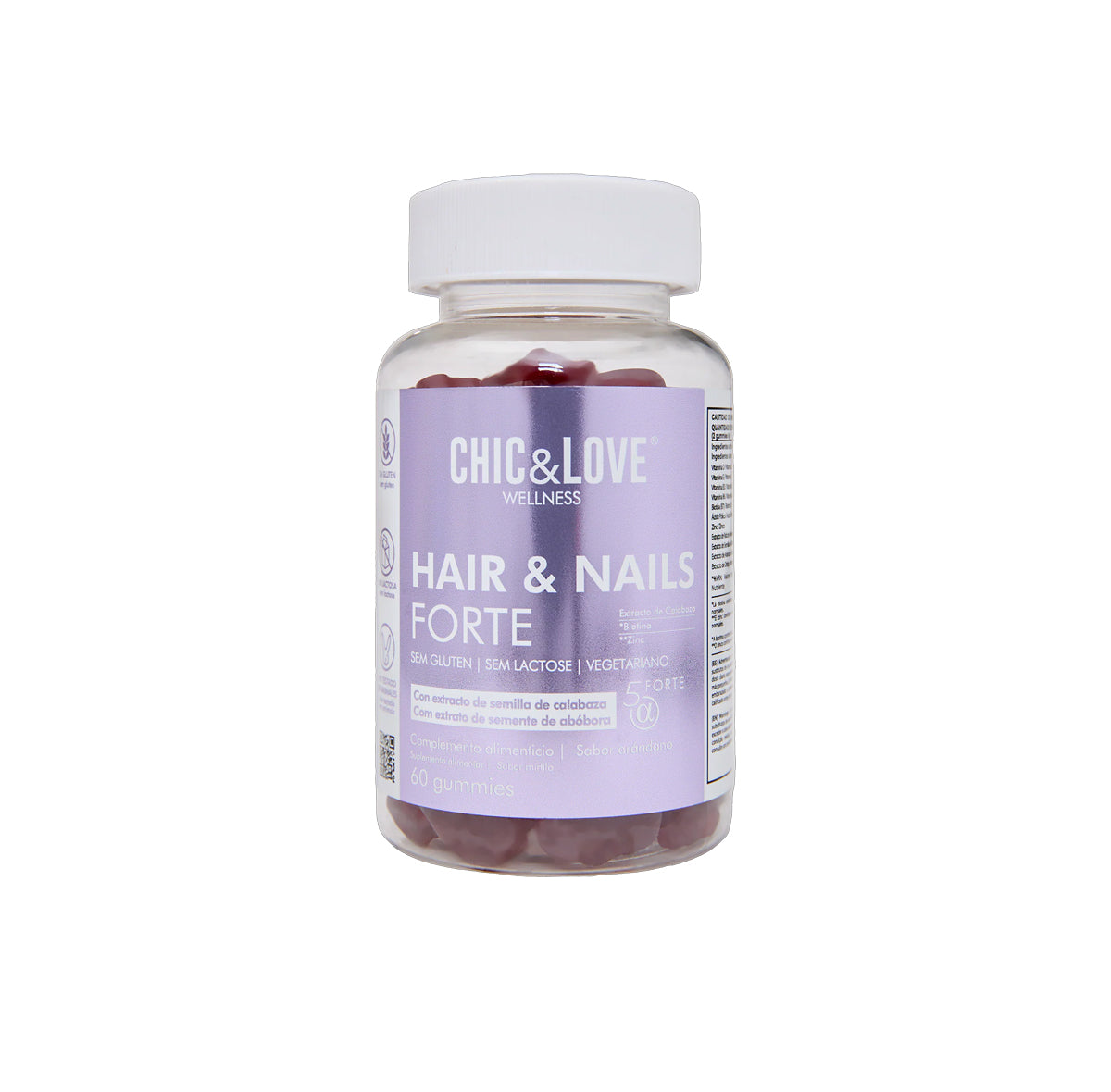 "Hair & Nails Forte" funkciniai guminukai