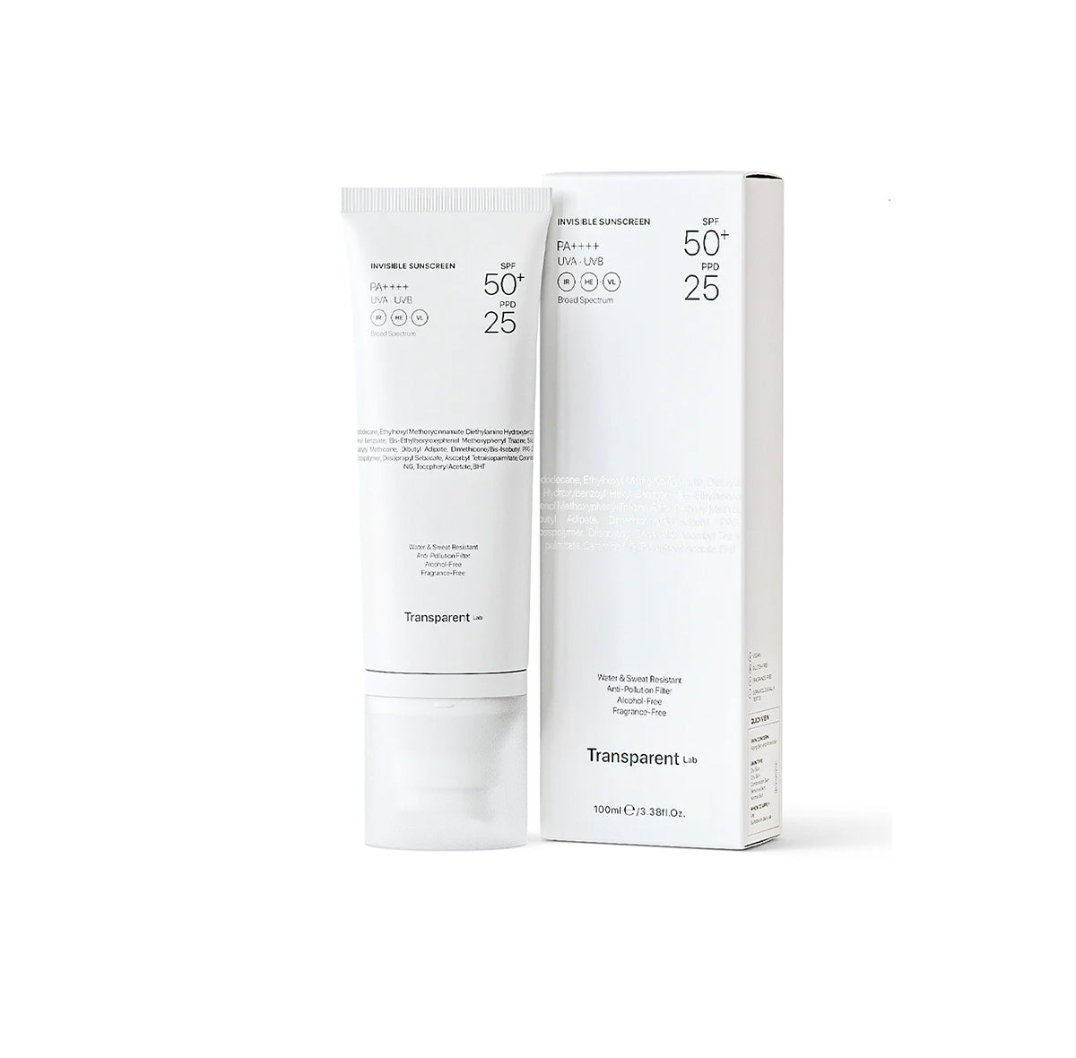 "Invisible" apsauga nuo saulės veidui SPF50