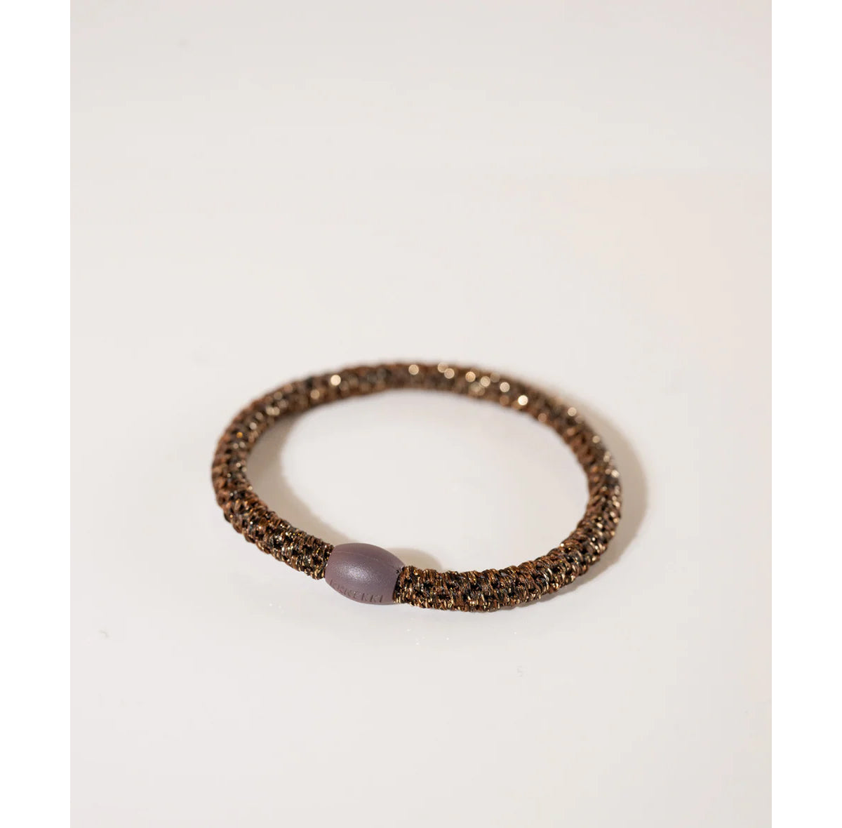 "Kknekki Slim Coffee Glitter" plaukų gumelė