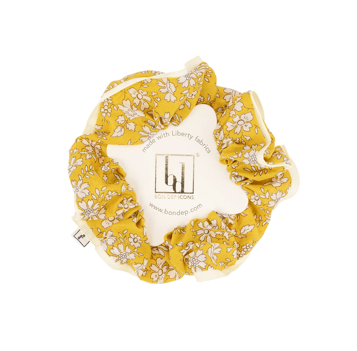 ”Liberty Capel Yellow“ plaukų gumelė 
