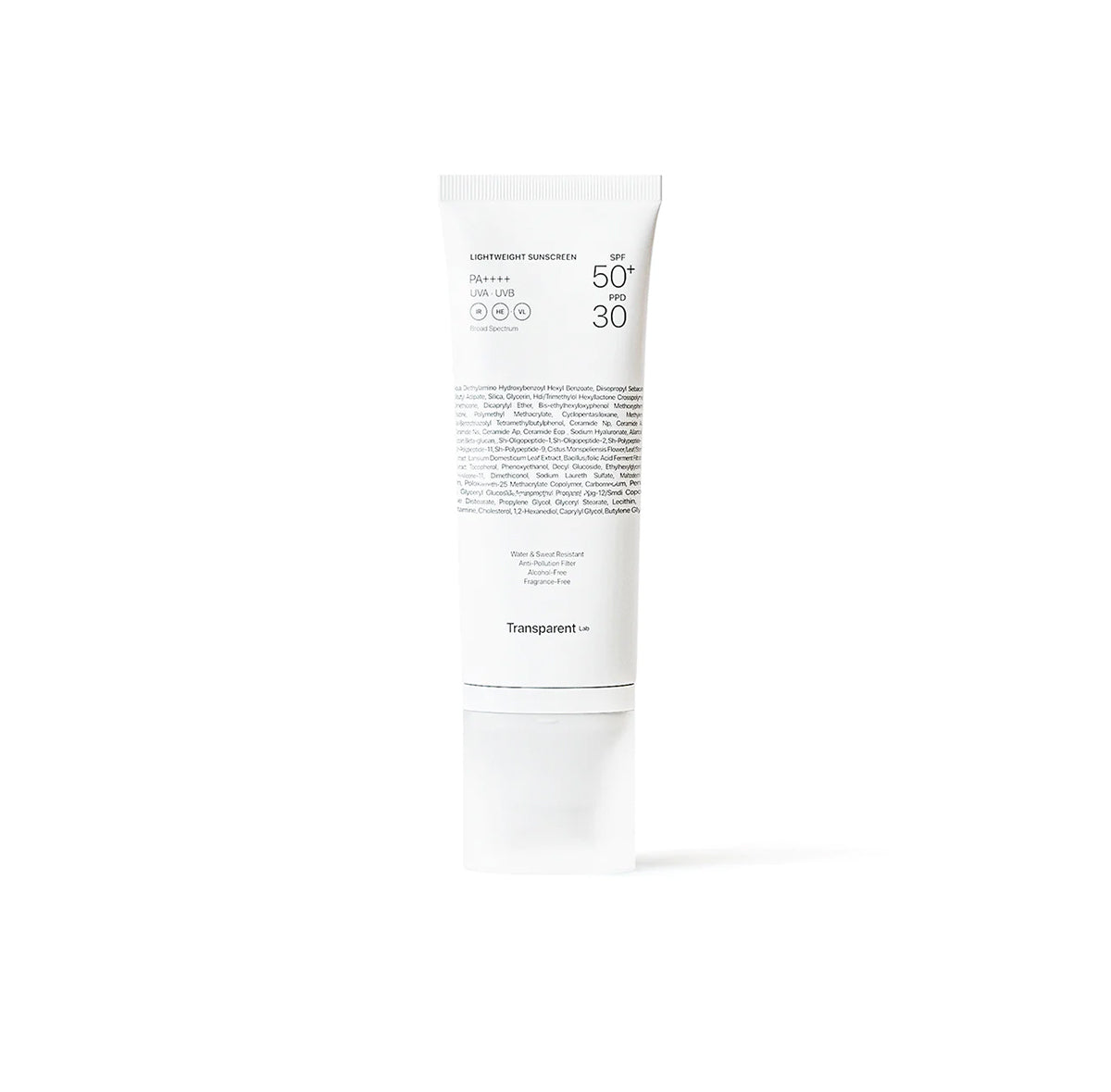"Lightweight" apsauga nuo saulės veidui SPF50