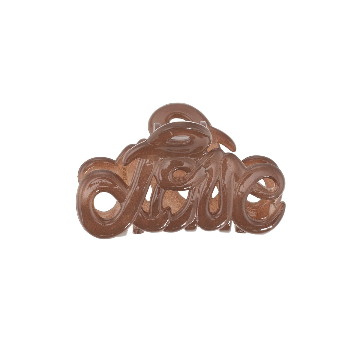 "Love Claw 5 cm Caramel" plaukų segtukas