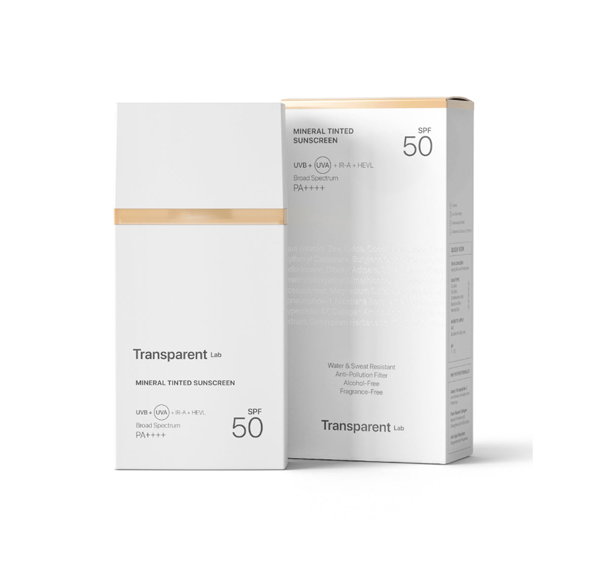 “Mineral Sunscreen” mineralinė apsauga veidui SPF50 - Light