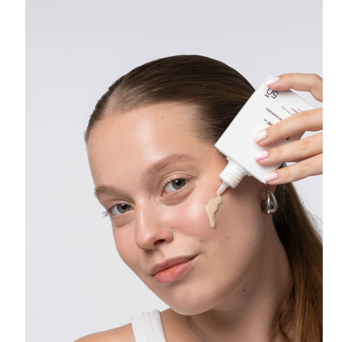 “Mineral Sunscreen” mineralinė apsauga veidui SPF50 - Light