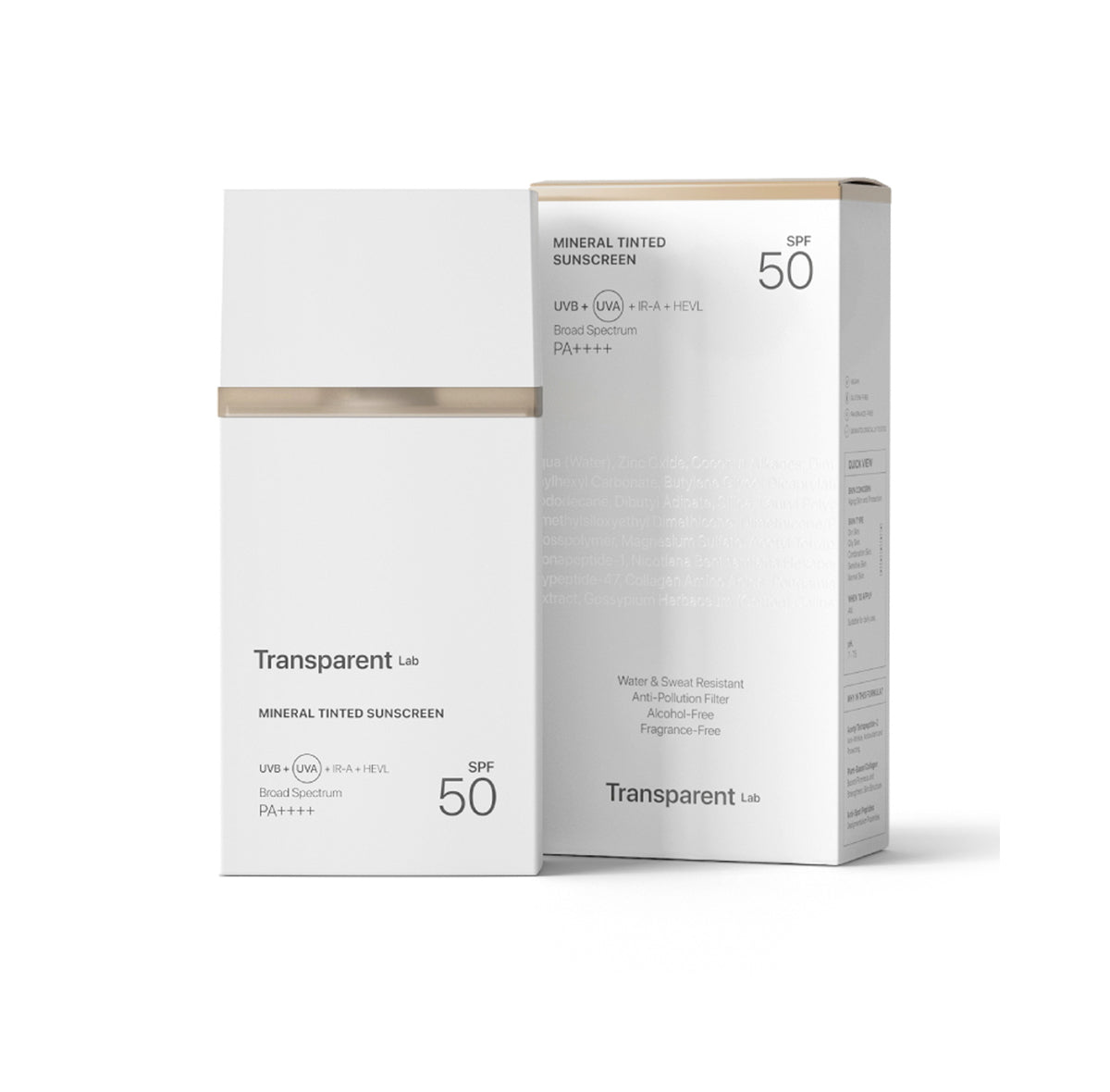 “Mineral Sunscreen” mineralinė apsauga veidui SPF50 - Medium