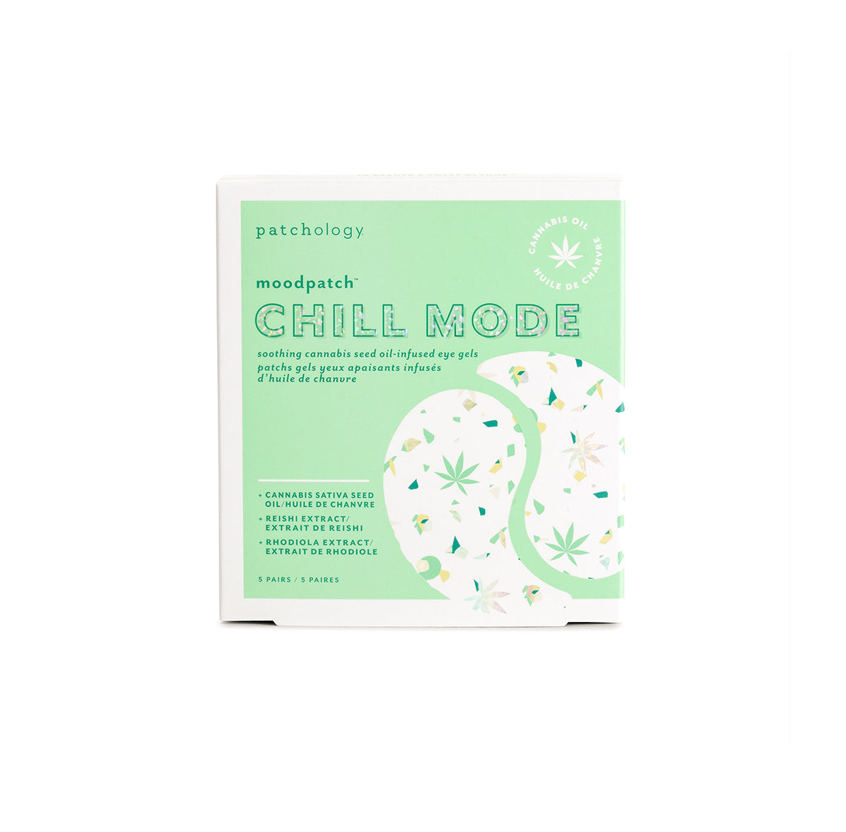 “MoodPatch Chill Mode” paakių kaukė