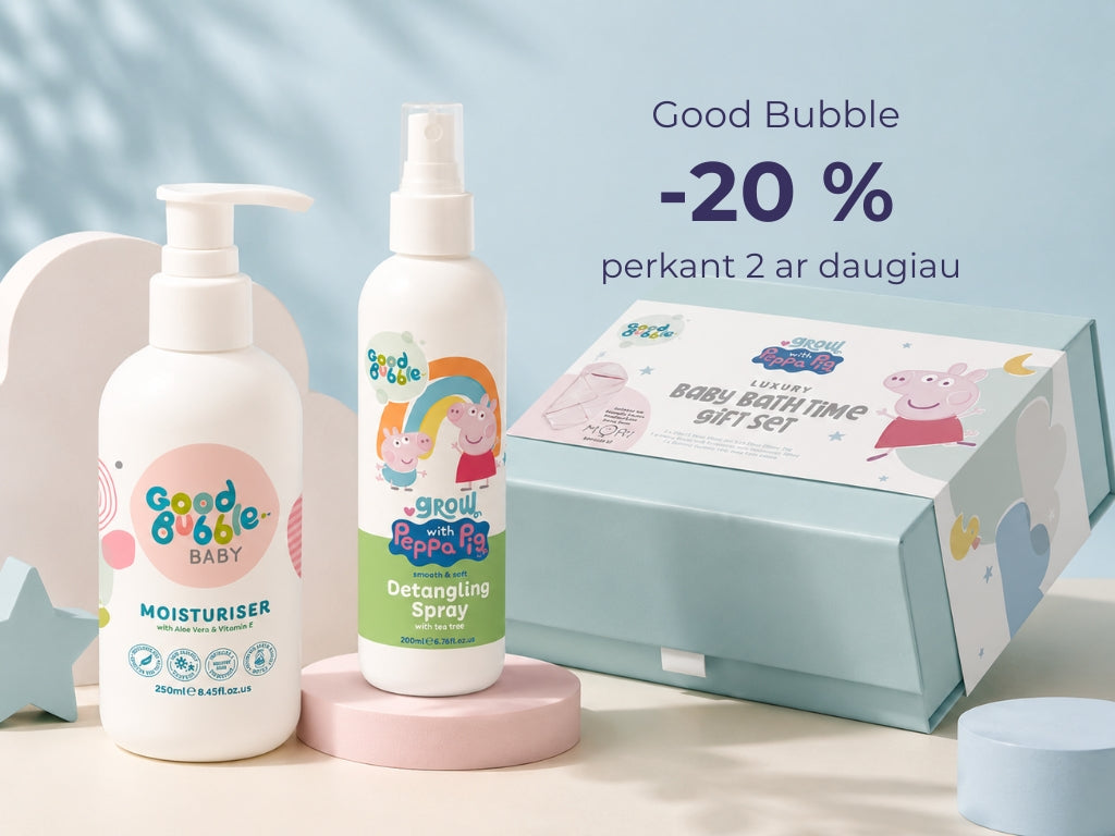 iki -20 % Good Bubble vaikų kosmetikai