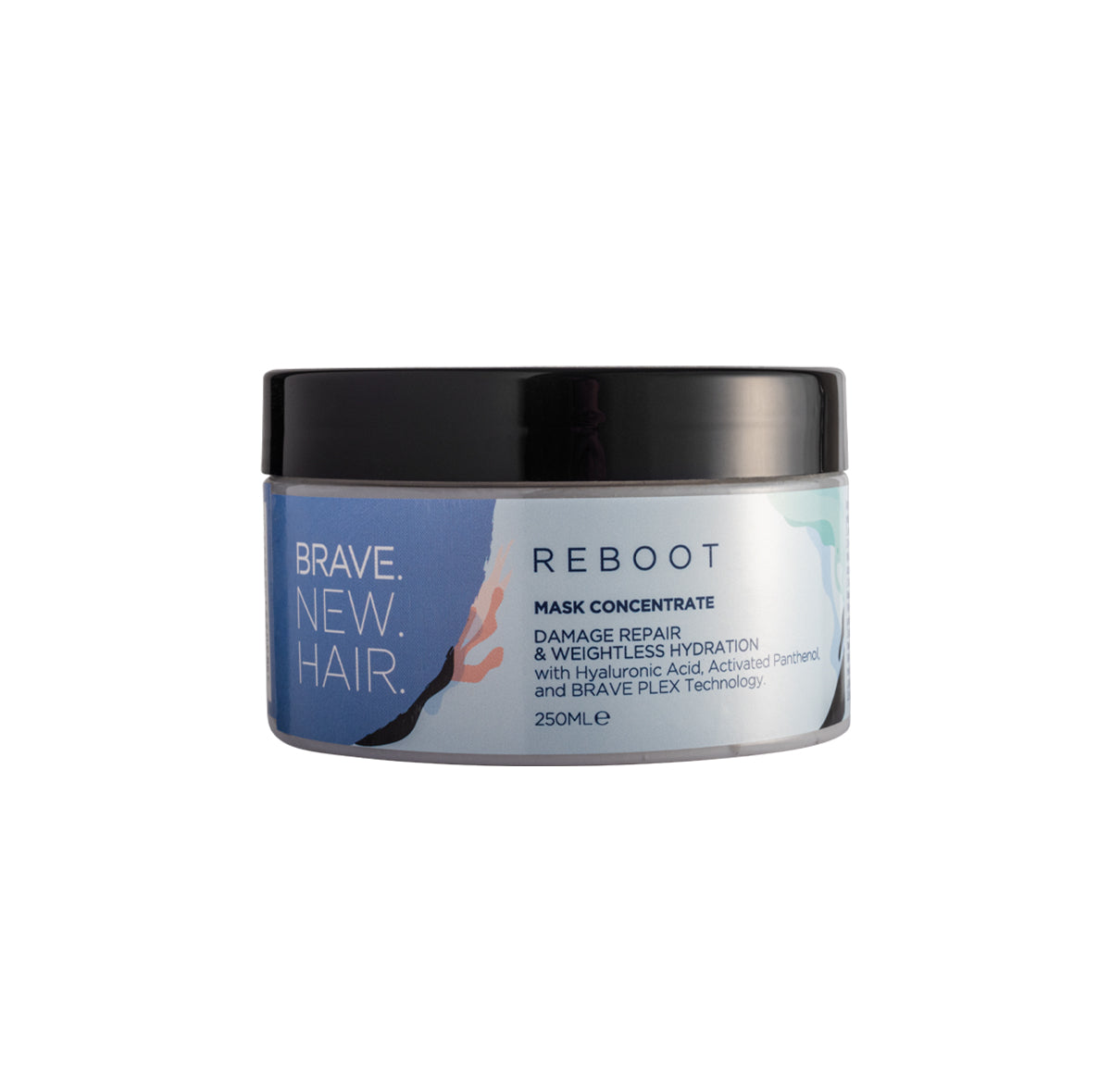 „Reboot“ atstatanti, drėkinanti kaukė pažeistiems plaukams - 50ml