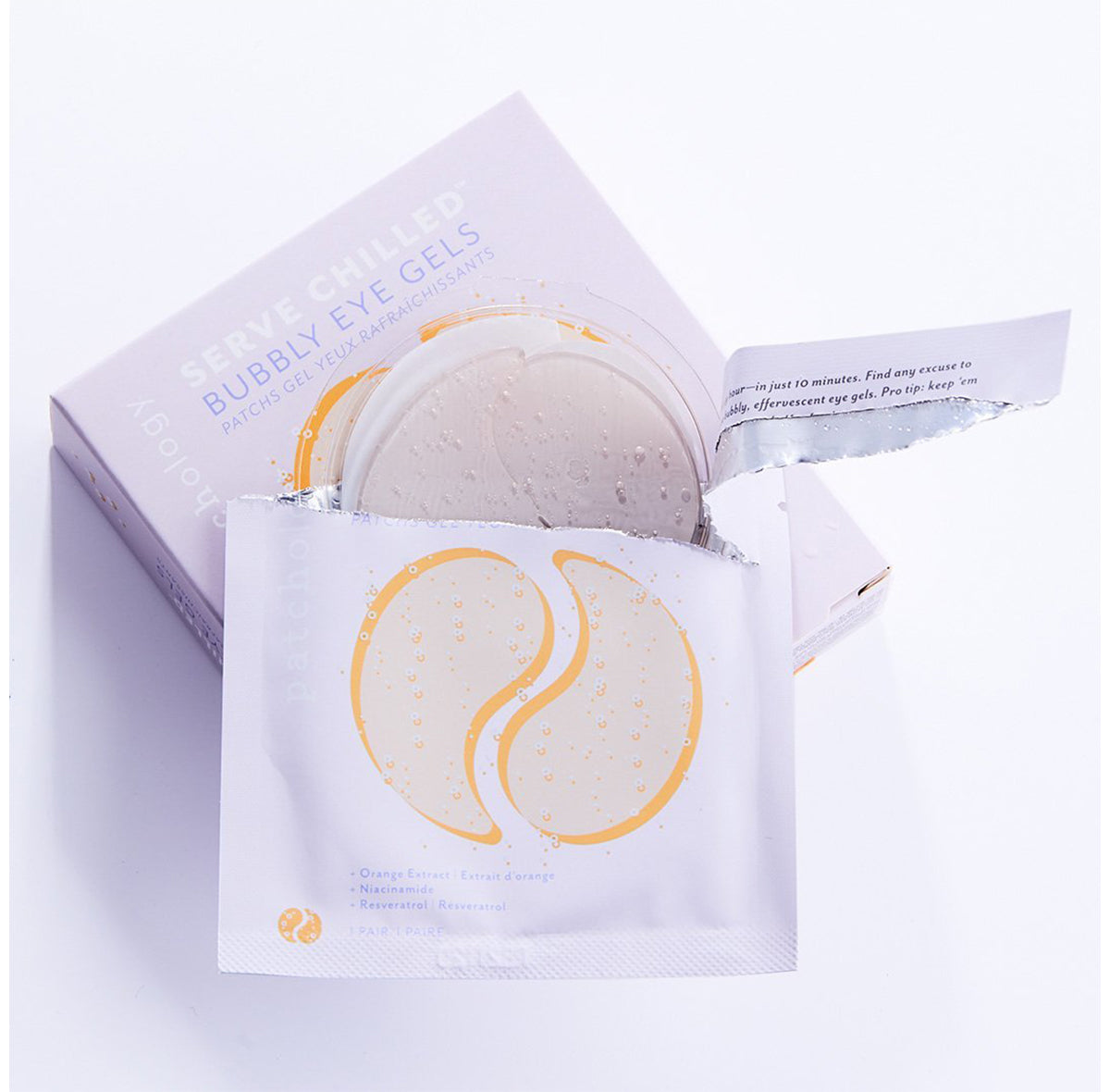 “Serve Chilled Bubbly” paakių kaukė  