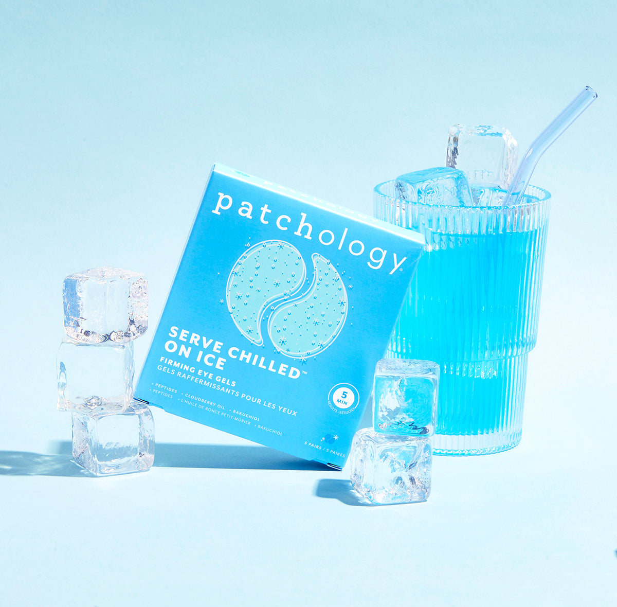 “Serve Chilled™ On Ice” paakių kaukė 5 vnt.