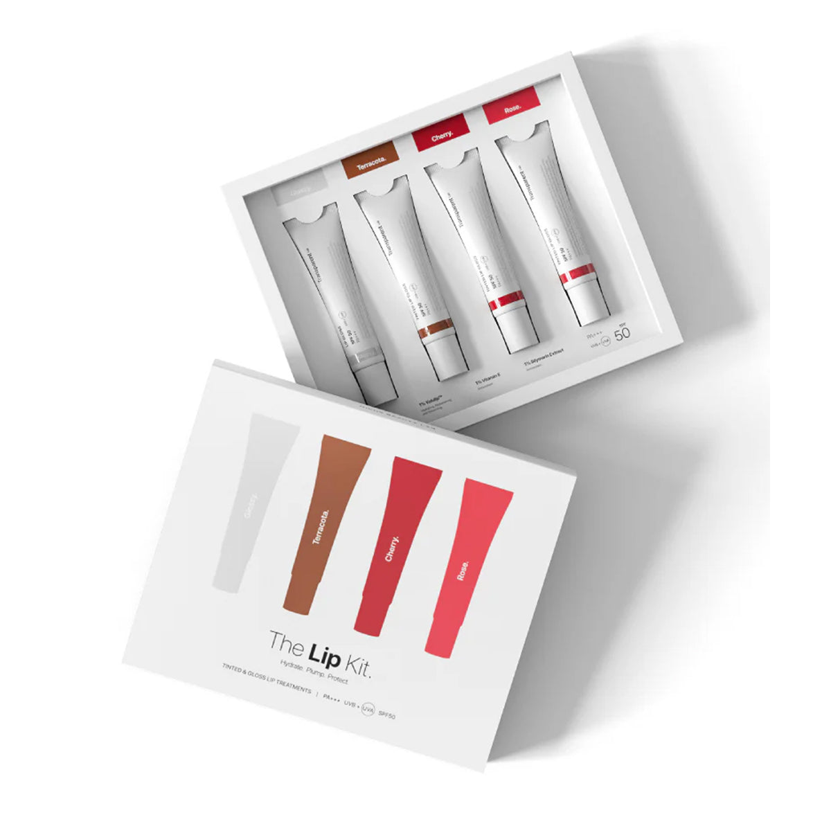 "The Lip Kit" SPF50 lūpų balzamų su atspalviais rinkinys