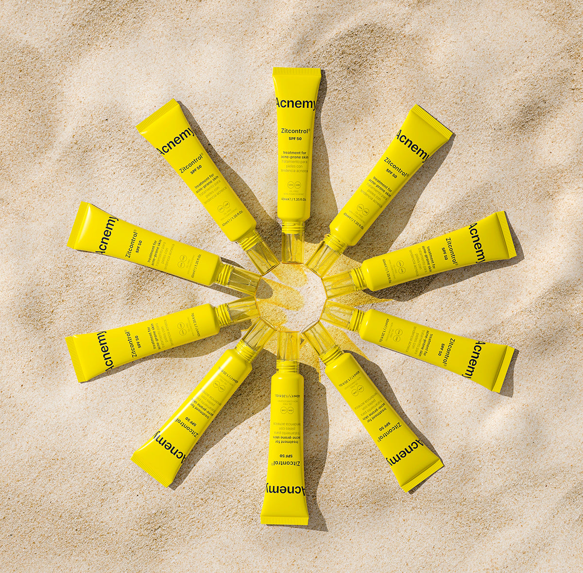 Zitcontrol® kremas aknės paveiktai odai su SPF 50